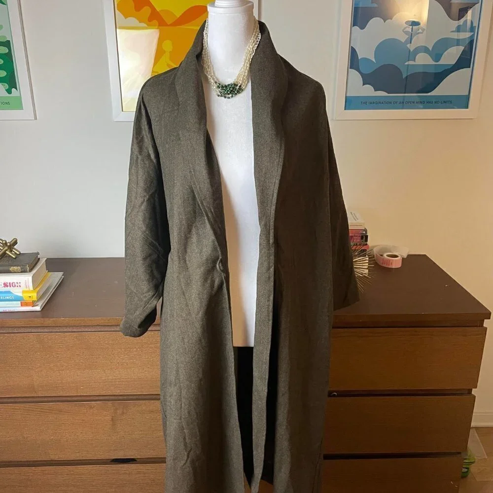 Anthropologie 100% WOOL Coat - Picture 3 of 9
